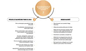Porównanie spółdzielczego własnościowego prawa do lokalu i odrębnej własności: brak księgi wieczystej, SM właścicielem lokalu, ograniczone prawo do korzystania.
