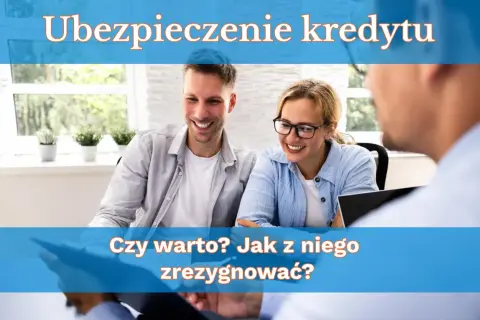 Ubezpieczenie kredytu: co daje i czy warto z niego zrezygnować? Para dyskutuje z doradcą o finansach.