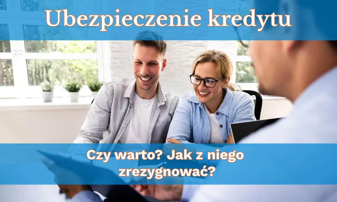 Ubezpieczenie kredytu: co daje i czy warto z niego zrezygnować? Para dyskutuje z doradcą o finansach.